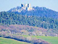 výhled na hrad Buchlov