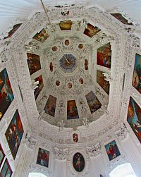 Výzdoba stropu kaple