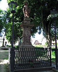 socha Panny Marie Karlovské