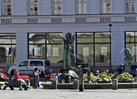 Arionova kašna před radnicí