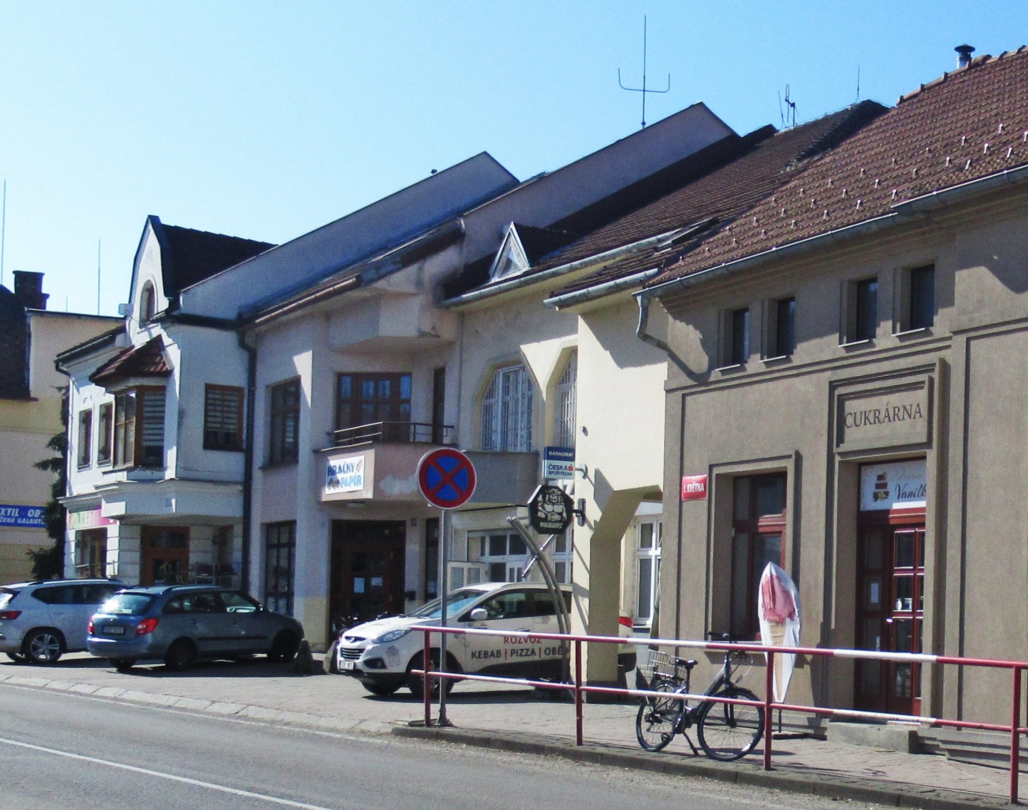 Cukrárna Vanilka na nám. H. Synkové v Brumově