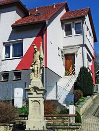 soch sv. Floriana pod kapličkou