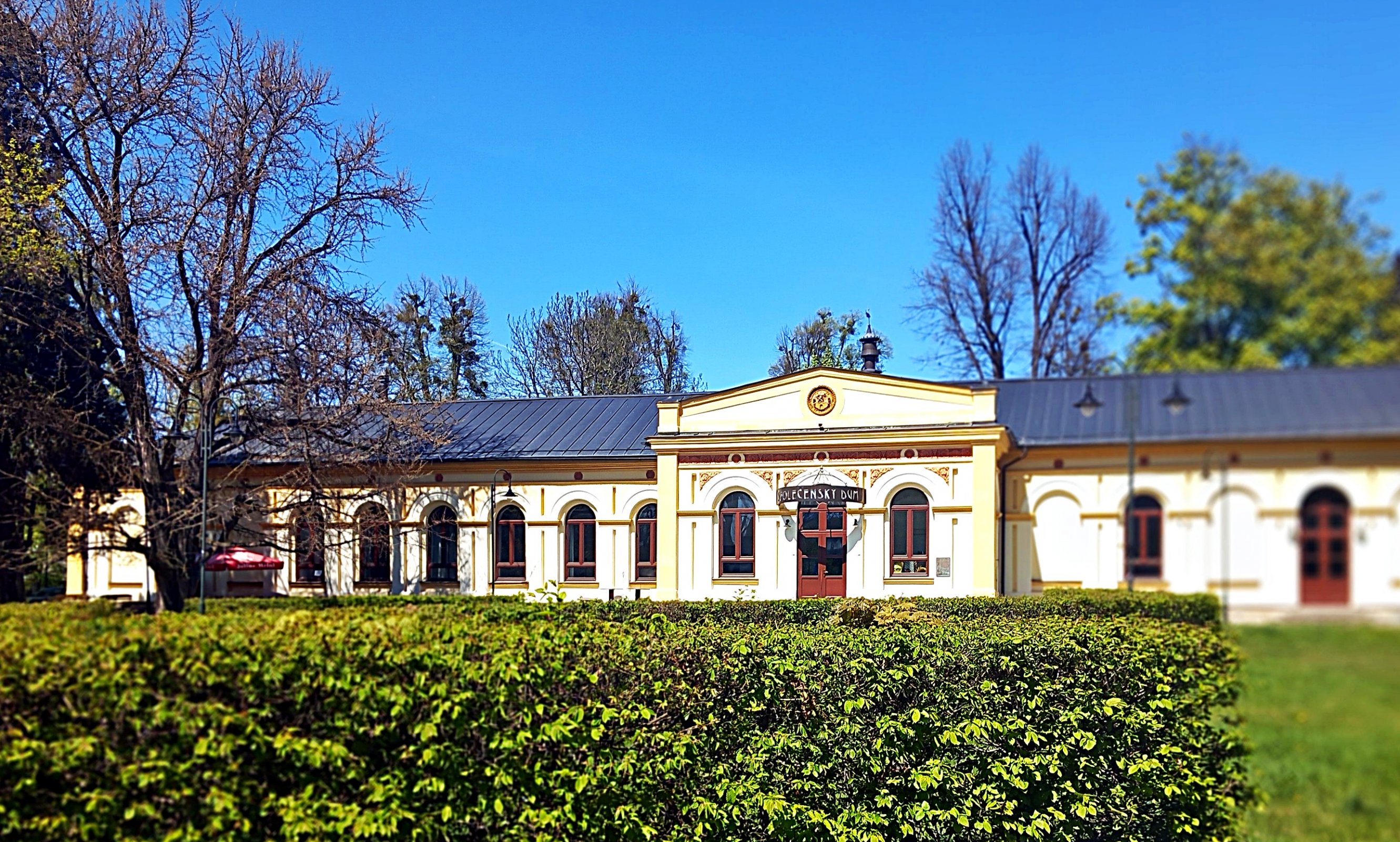 Městský park v Rožnově pod Radhoštěm