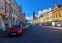 Litomyšl, procházka přes Smetanovo náměstí