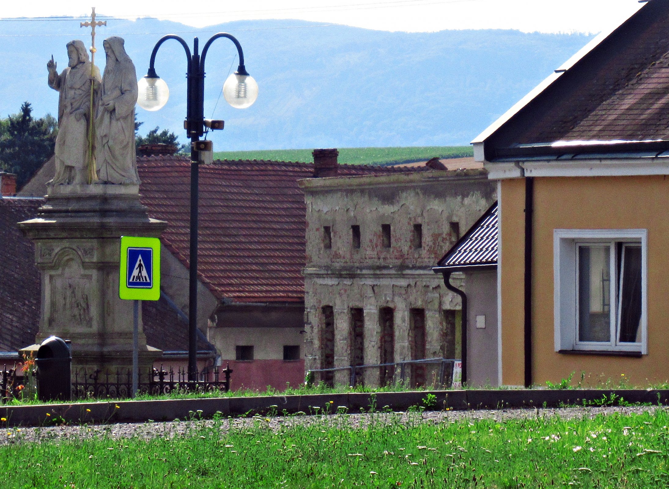 Zastavení v městyse Dřevohostice
