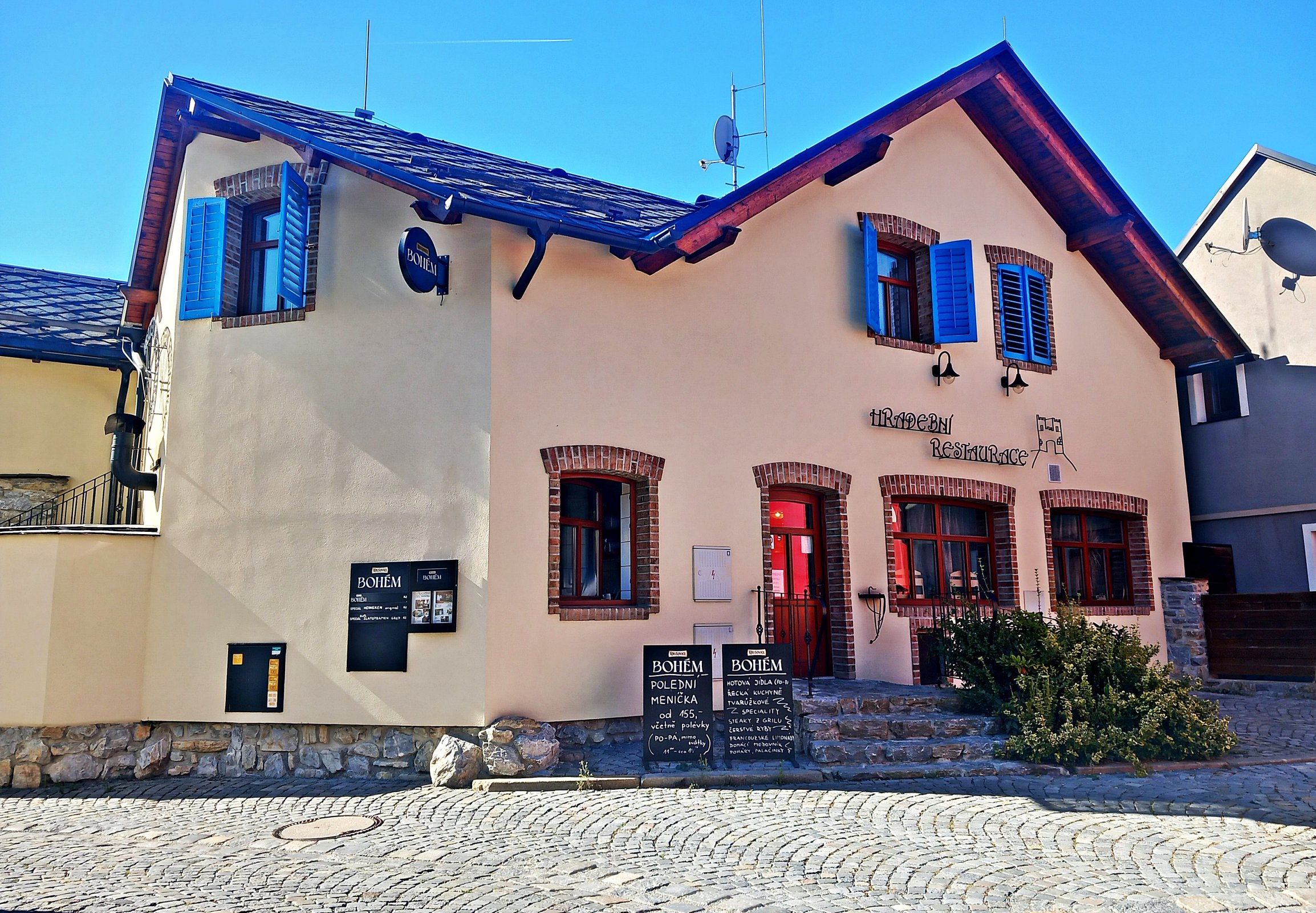 Místo na oběd v Mohelnici - Hradební restaurace