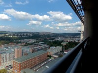 Vyhlídka ze Zlínského mrakodrapu