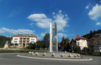Masarykovo náměstí s hotelem Palace