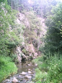 Kaňon potoka