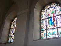 vitráže kaple na Radhošti
