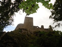 horní hrad od spodní brány