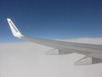 První let letadlem s Ryanair