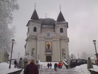 bazilika v zimní kráse nového roku 2011