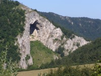 největší skalní převis na Slovensku