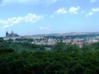 Pražská panoramata z Nebozízku