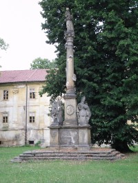 barokní morový sloup z roku 1684