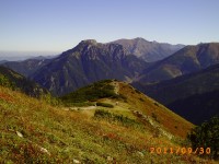 v pozadí polské tatry