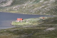 Turistická chata Innajuattok, západní Grónsko