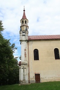 Montserrat - část kostela