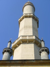 Minaret - vrchní část