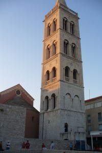 Věž kostela sv. Anastázie