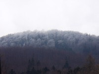 Hora Skalka - v dopolední mlze