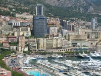 Pohled na Monaco
