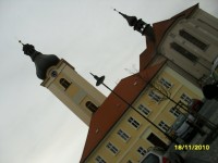 Stará škola, zvonice a kostel sv. Mikuláše