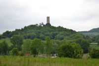 hrad Skalka ve Vlastislivi