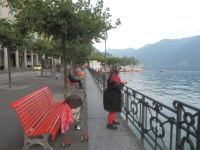 Lugano promenáda