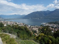 vyhlídka na Locarno a Lago Maggiore