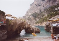 Capri - pláž