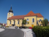 kostel ve Wiesau