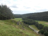 údolí řeky "Schwarze Laber"