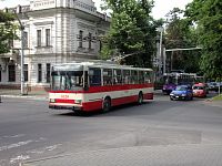 V Kišiněvu jezdí i trolejbusy vyrobené ve Škodě Ostrov nad Ohří.