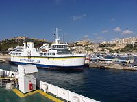 Trajekt na ostrově Gozo
