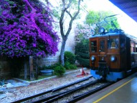 historický vlak do Sólleru