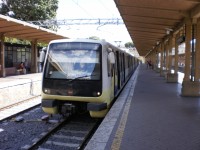 příměstská železnice na Lido di Ostia