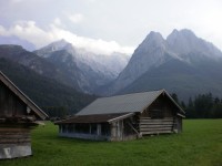 S dětmi na Zugspitze