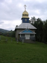 Ukarjinská kalasika -parvoslavné kostelíky v každé vesničce