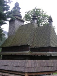 starý kostel v Koločavě