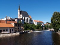 Český Krumlov -kostel Sv. Víta