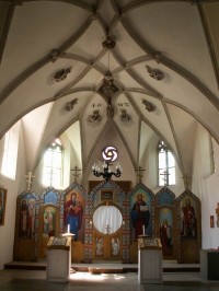 Interiér kaple sv. Anny