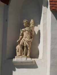 Socha sv. Floriana, Čebín