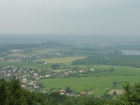 výhled z rozhledny Panorama