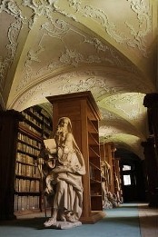 Barokní knihovna dominikánského kláštera