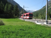 Vlak do Zermattu