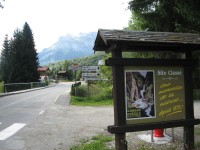 Francie, Chamonix – soutěska Gorges de la Diosaz