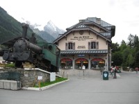 Chamonix - Mont Blanc nádraží zubačky