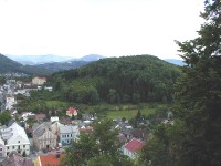 Štramberk-pohled z Trúby na Kotouč